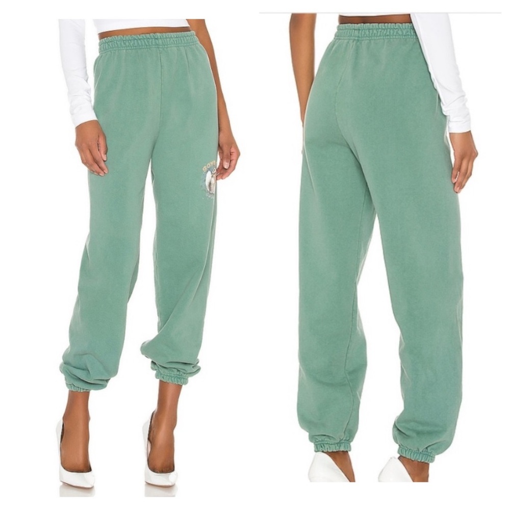 Boys Lie Sage Green Track Joggers